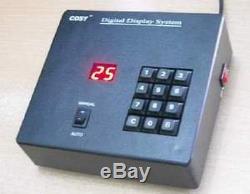 Take a number system, LED Lap Counter Queue Management System 6 high digits