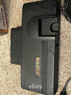 Turbo Grafx 16 Game Console, TurboTap 5, RF module, 2 Controllers, & Boxyboy