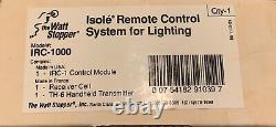 Watt Stopper Remote Lighting System IRC-1000 Control Module Receiver Transmitter