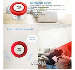 Wifi Alarm System For Smart Home Google Home & Alexa Compatible, APP Controlled