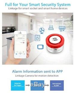 Wifi Alarm System For Smart Home Google Home & Alexa Compatible, APP Controlled