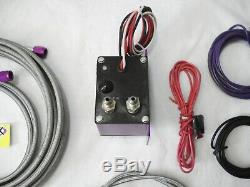 ZEX Wet Nitrous System Kit EFI Control Module, Nozzle, Jets, Lines, Switch