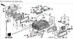 00-01 Honda Insight Unité Batterie Module De Commande Électronique Ecu Ecm Ordinateur Oem