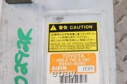 00-02 Module de Contrôle de la Pompe du Système de Freinage Antiblocage Électronique ABS pour Land Cruiser OEM