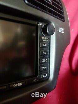 02-06 Lexus Es300 Es330 Radio CD Navigation Gps Commandes Dash Bezel Écran 03 04