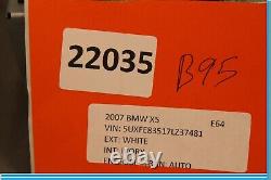 07-13 BMW X5 E70 Amplificateur Audio Radio Hifi Système Lear Module de Contrôle ECU Oem