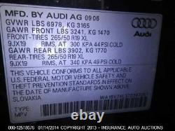 07 Module de commande du système de confort Audi Q7 Numéro de pièce OEM 4l0907290a 591534