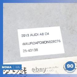 13-14 Audi D4 A8L ECM ECU Module de Contrôle Moteur Ordinateur 4H0906014B OEM