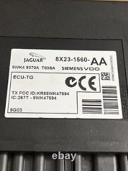 2009-2011 Jaguar Xf Système De Surveillance De La Pression Des Pneus Module Tpms 8x23-1560-aa