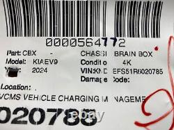 2024 Kia Ev9 Gt-line Vcms Système de Gestion de Charge des Véhicules Module de Contrôle