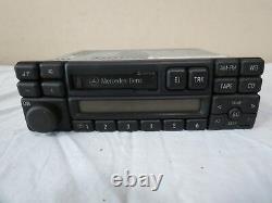 94-98 Mercedes Sl Slk W140 W202 W124 Système Audio Am Fm Radio Tape Player Oem