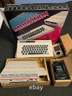 Adaptateur Clavier Du Module Informatique Intellivision Et Contrôleur De Main Dans La Boîte 1983