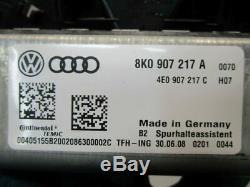 Audi A4 (8k5, B8) 07-11 Lane Assist Caméra Départ Système D'alerte 8k0907217a