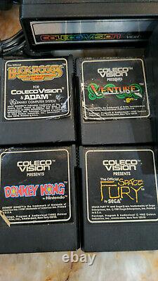 Coleco Colecovision Console, Module D'extension Atari, Chariots Donkey Kong, Commandes