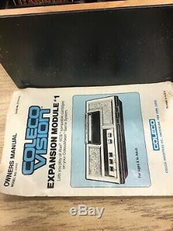Colecovision Console Avec Module D'extension # 1 Fagot, Controleurs, Jeux Fast Ship