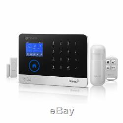 Dg-hosa 433 Mhz Sans Fil Gsm & Wifi 2g Kit De Systèmes D'alarme De Sécurité Pour La Maison Intelligente
