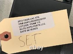 Ensemble de module de contrôle du moteur BCM ECM du système d'allumage Cadillac XTS 13-16 OEM Lot3329