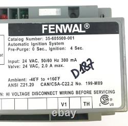 Fenwal 35-605500-001 Module De Commande Du Système D'allumage Automatique Utilisé #d187