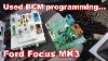 Ford Focus Mk3 Utilisation De La Programmation Bcm