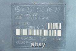 Mercedes R-klasse W251 ML W164 Abs Esp Steuergerät A2515450832 Hydroaulikblock /4