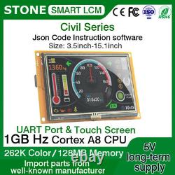 Module LCD TFT HMI de 7,0 pouces avec écran tactile pour système de contrôle