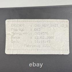 Module de Contrôle Moteur ECU Système d'Accès Automobile BMW M6 E63 E64 06-10 avec Ensemble de Clés OEM