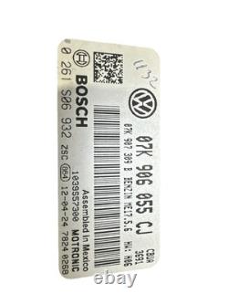 Module de Contrôle du Moteur Système ECU 2.5L 07K906055CJ OEM pour VW Jetta 2011-2014