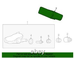 Module de Contrôle du Système de Surveillance de Pression des Pneus (TPMS) Authentique 39350-TR0-A01