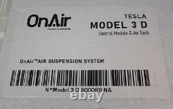 Module de commande OnAir & Réservoir d'air pour système de suspension pneumatique Tesla Model 3