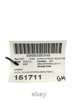 Module de contrôle de l'amplificateur du système audio d'origine Mercedes GLS 450 X167 2020-2023