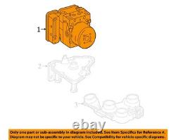 Module de contrôle de pompe du système de freinage antiblocage Abs OEM Mercedes E43 2017-2018