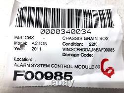 Module de contrôle du système d'alarme Aston Martin Rapide 2011-2020 30659265 OEM