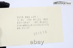 Module de contrôle du système d'amplification sonore actif OEM pour BMW 428i F36 Gran Coupe 2015-16