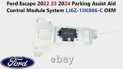 Module de contrôle du système d'assistance au stationnement Ford Escape 2022 23 2024 LJ6Z-15K866-C