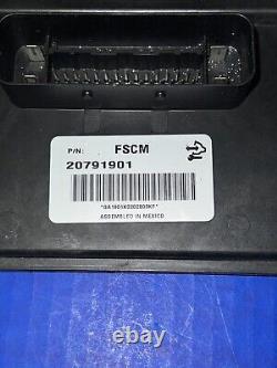 Module de contrôle du système de carburant Silverado 2010 2012 20791901 Programmation au VIN FSCM