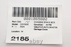 Module de contrôle du système de divertissement arrière OEM 39450THRA220M1 pour Honda Odyssey 2020