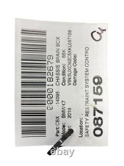 Module de contrôle du système de retenue de sécurité OEM 2019 Bmw X7 G07 65779474809
