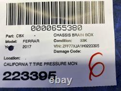 Module de contrôle du système de surveillance de la pression des pneus Ferrari California T 2015-2018