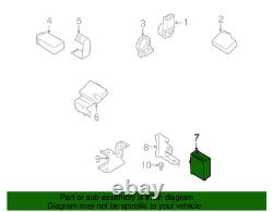 Module de contrôle du système de surveillance de la pression des pneus (TPMS) Mazda authentique FE01-67-5T2