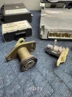 Modules de calculateur ECU BCM de Jaguar X100 XK8 2001 avec ensemble de tableau de bord et de verrouillage de clé OEM 89k