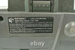 Nintendo 64 Plate-forme De Contrôle Avec Contrôleur Bleu De Minuit Et Commutateur/modulateur Rf Japon