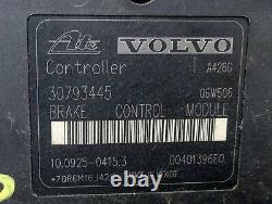 Système Anti-freins Volvo S60 Awd 2007 Unité De Module De Contrôle Abs 30793445 Oem