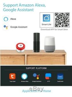 Système D'alarme Wifi Pour Smart Home Accueil Google Et Compatible Alexa, App Contrôlée