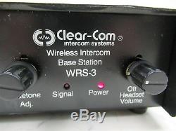 Système De Sonorisation De Module De Commande De Station De Base Sans Fil Clearcom Com Wrs-3