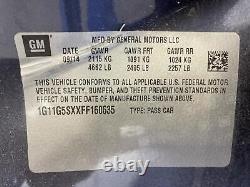 Système de détection d'angle mort d'occasion - Module de contrôle des avertissements compatible avec la Chevrolet Malibu 2015