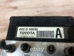 Système de pompe de frein ABS hydraulique anti-blocage d'origine Toyota Camry Altima Hybrid 07-11 6.