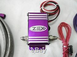 Zex Système Humide Kit Nitrous Efi Module De Contrôle, Buse, Jets, Lignes, Switch